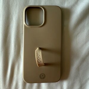 PopSocket Tan Phone Case (13 pro max)